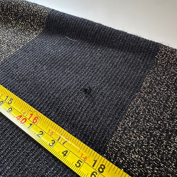 Kate Spade Freyda Metallic Sparkle Stripe Mini Dress | Size Medium - Picture 9 of 11